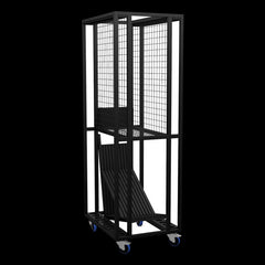 Wentex P&D Transport Trolley with Full Hardware Set 27M x 3M Pipe Drape Kit - just add Drapes