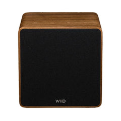 WHD Qube XL Walnussholz High-End-Streaming-Lautsprecher WiFi-App-Lautsprecher