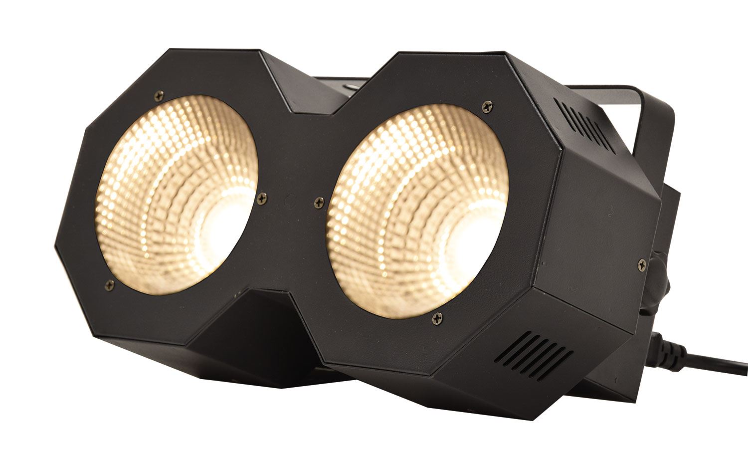 QTX High Power Stage Blinder 2 x 50W Warm White LED Flood DJ Stage ...