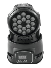 4x Eurolite TMH-7 RGB LED Wash Moving Head DJ Disco Equipment