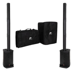 JB Systems PPC-081 Active Column Speaker Bundle Sound System DJ inc Carry Bags