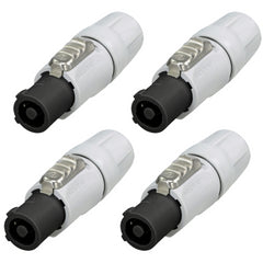 4x Neutrik Powercon NAC3FCB Lautsprecherstecker