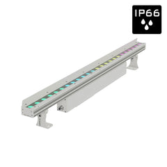 Wettbewerb VBAR-100RGBL Architekturstrahler IP66 24x LEDs RGBL 100W