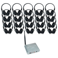 20x DAP Silent Disco Wireless Kopfhörer 3 Kanäle 20er Pack