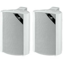 Monacor EUL-30/WS 100V White Speaker 30W Pair Sound System Background PA