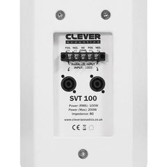 Clever Acoustics SVT 100 Passive Installation Loudspeaker 6” White