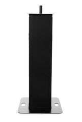 Plugger 2 x Height Adjustable Podium Black 106-195cm Totem inc Flightcase