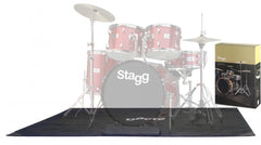 Stagg Professional Drum Carpet inkl. Tragetasche 1,8 x 1,5 m