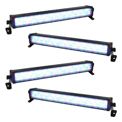 4x Eurolite LED Bar-126 RGB 1/2M Light Bar