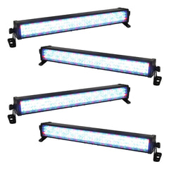 4x Eurolite LED Bar-126 RGB 1/2M Lichtleiste