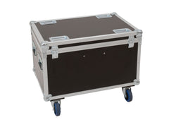 ROADINGER Flightcase 4x LED Theater COB 200 Serie, mit Rollen
