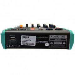 ZZip ZZMXBTR4 Kompaktmixer 4-Kanal-Multieffekt-USB