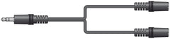 AV:Link 3,5-mm-Stereostecker an 2 x 3,5-mm-Stereobuchsen, Kabel 1,2 m
