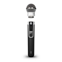LD Systems U518 HHD 2 Dual – Kabelloses Mikrofonsystem mit 2 x dynamischen Handmikrofonen