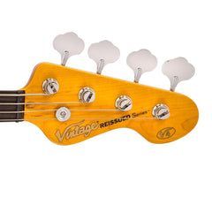 Vintage V4 Bass- Vintage White