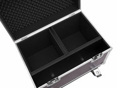 Roadinger Flightcase Pro 2X Spark Master mit Rollen