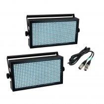 Eurolite LED Super Strobe White Bundle