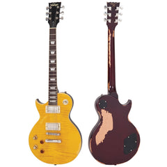 Vintage V100 Icon - Distressed Lemon Drop- Left Hand