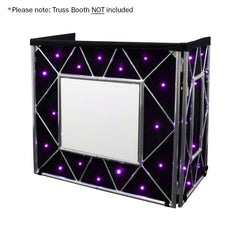 Equinox Truss Booth Quad LED Système Starcloth