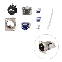 Connecteur de panneau IDC etherCON CAT6 Neutrik (NE8FDY-C6)