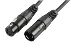 Pulse 1M DMX Cable 3 Pin XLR Lead