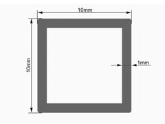 EUROLITE Schlauch 10x10mm türkis 2m