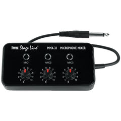 IMG Stageline 3CH Mini Microphone Mixer