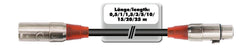 Omnitronic XLR-Kabel 3Pin 1M Bk/Rd