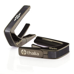 Thalia Taylor Black Chrome Finish Capo - 700 Series Reflections Fingerboard Marker