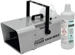 Eurolite Foam 1500 MK2 Powerful Foam Machine inc Fluid Party Club