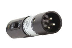 Omnitronic Adapterkabel XLR(M)/Klinke Mono 0,3M Schwarz