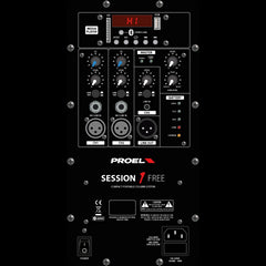 2x Proel SESSION1 FREE Battery Column PA Speaker Bluetooth