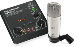 Behringer Voice Studio Komplettes Aufnahmepaket inkl. Mikrofon und Vorverstärker/USB-Schnittstelle
