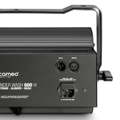 Cameo THUNDER WASH 600 W 3 en 1 Strobe, Blinder et Wash Light 648 x 0,2 W blanc