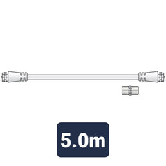 AV:Link Coaxial F-type plug to plug lead kit 5.0m