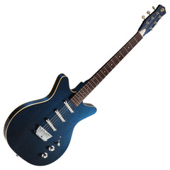 Danelectro 59 Triple Divine Guitar - Blue Metallic