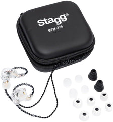 Stagg SIA-ST Wired In-Ear Monitor Amplifier & SPM-235 IEM Earphones