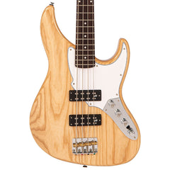 Fret King Perception Custom 4 String Bass - Natural Ash
