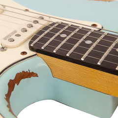 Vintage V6 Hss Icon - Aged Gloss Relic - Laguna Blue