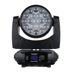 4x eLumen8 Kudos 350ZS 19 x 15W RGBW LED Moving Head Zoom Wash inkl. Gehäuse