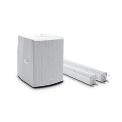 LD Systems MAUI 28 G2 W Système de sonorisation colonne compacte avec mixeur et Bluetooth blanc