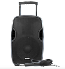 Gemini AS-012TOGO Portable Battery Bluetooth 1000W 12" Speaker inc mic