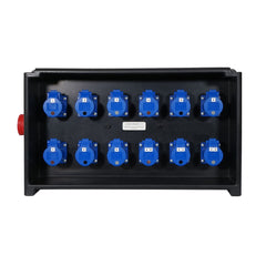 Boîtier de distribution PCE MERZ 32A 3PH vers 12x 16A RCBO
