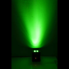 4x Ibiza Light BOX-HEX 4 LED batterie Uplighter Bundle RGBWAUV DMX DJ éclairage de mariage