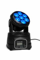 4x Thor Mini Wash LED Moving Head 7 x 15W RGBW