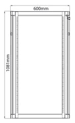 Adastra Rack Cabinet 22U x 600mm Deep