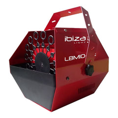 Ibiza Red Bubble Machine High Output