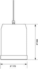 Suspension de haut-parleur de plafond Omnitronic Wp-15W