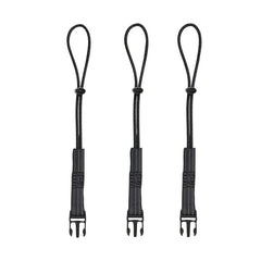 ELLER Ergodyne Detachable Lanyard Loops, Black (Set of 3)