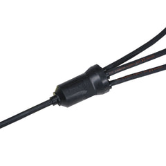 eLumen8 Moulded Y Split, 3 Way 0.5m Tails - 2.5mm Bare Ends